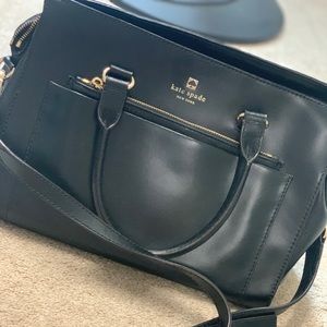 Kate Spade Black Tote/Cross-body Bag